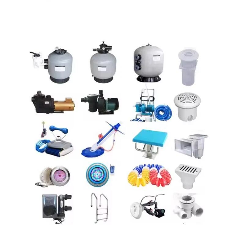 High Quality Swimming Pool Accessories Full Set Pool Equipment Durable Pool Cleaning Equipment