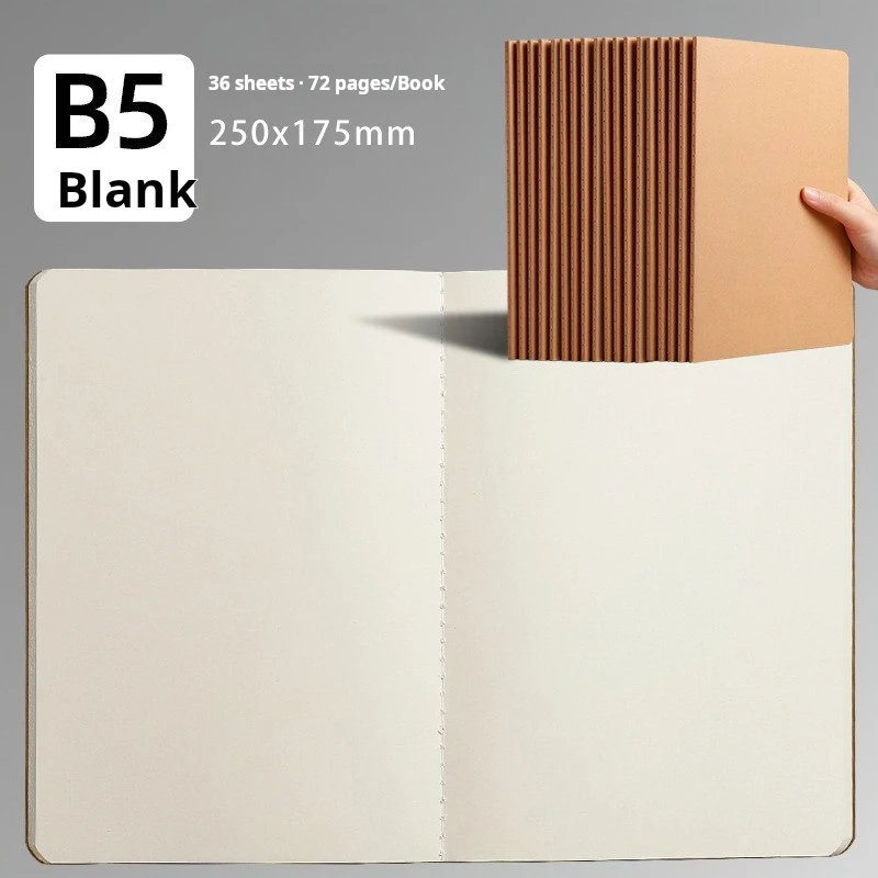 Wholesale Vintage Classic A Variety Of Styles Available B5  Workbook Exercise Books Thread Sewing Notebook For Student