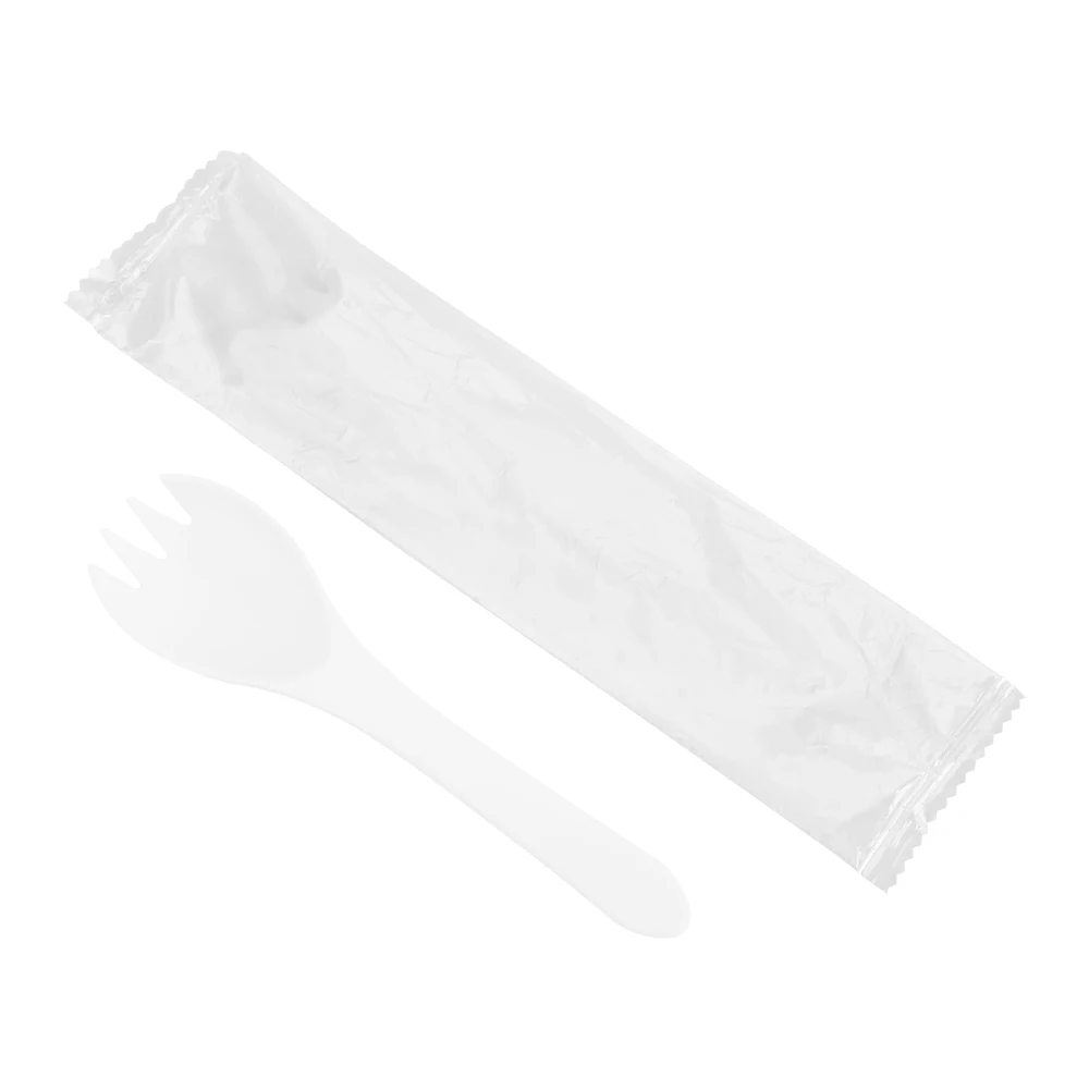 Disposable Corn Starch Plastic Spork Biodegradable