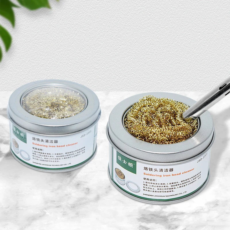 wholesale Soldering iron head cleaner Remove tin slag from soldering iron head Clean the welding nozzle Tin removal tool