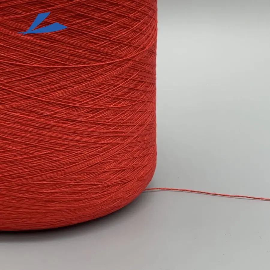 raw white cashmere like yarn 100% modified polyester yarn for sweater/sock/scarf/carpet