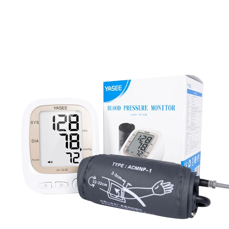 upper arm BP machine digital electronic automatic blood pressure monitor with 2*99 Guest Memory Capacity