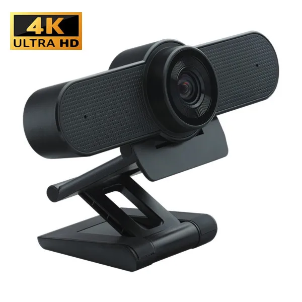 4K HD microphone wide-angle lens web camera live Noise-canceling Microphones window USB camera webcam