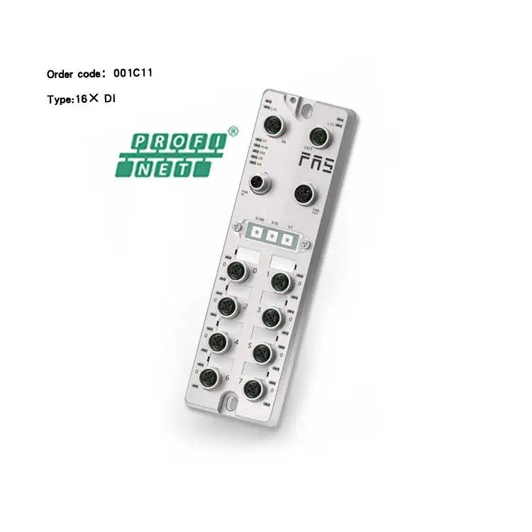 New Profinet communication protocol remote 4-port I/O sensor 001CA1 narrow module IP67 fieldbus