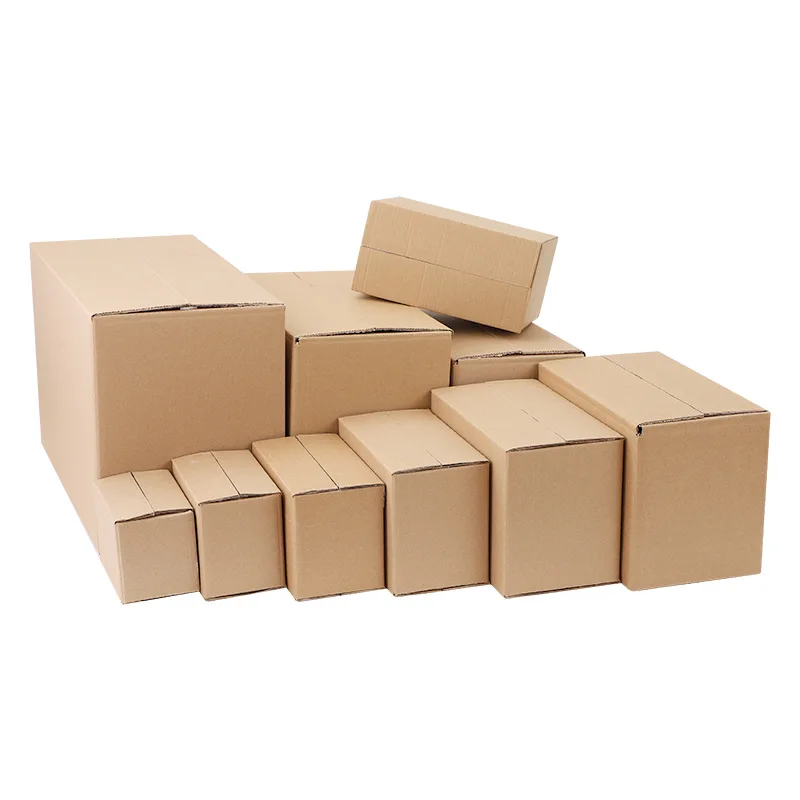 Manufacturers Supply Five Layers of Super Hard Large-scale Handling Cartons Logistics Turnover Boxes Storage Packaging Cartons