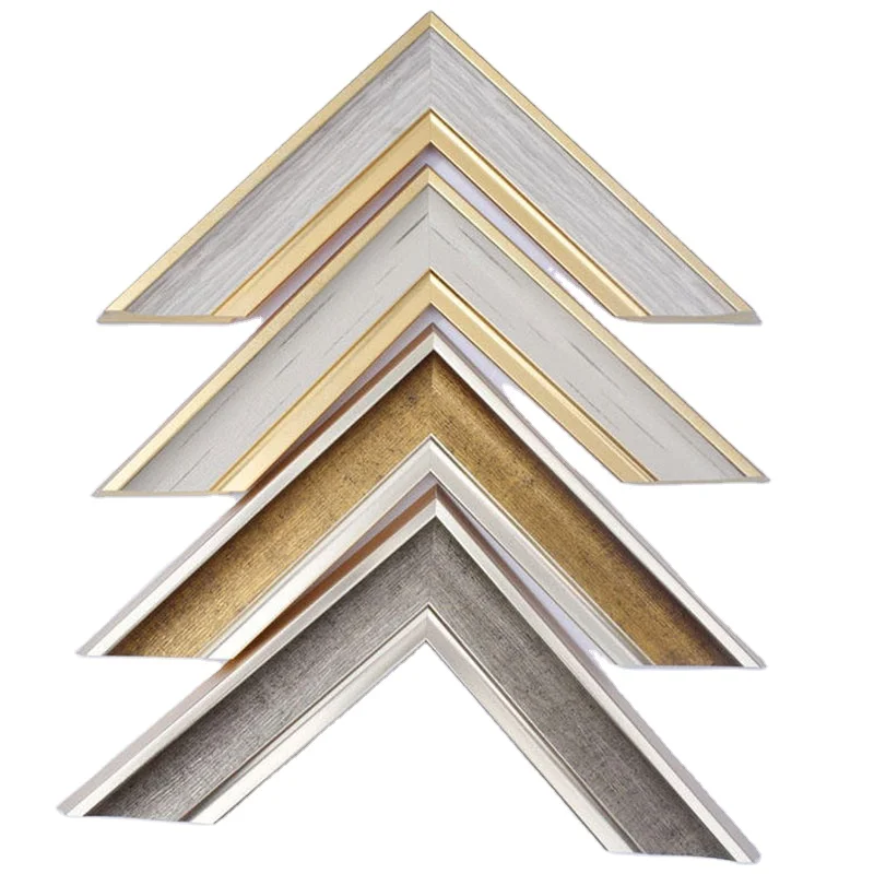 PS Moulding Photo Picture Frame Material Plastic Polystyrene Antique Photo Frame Moulding