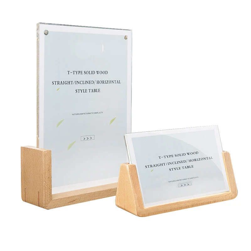 Clear Acrylic Vertical Mail Organizer Desktop Envelope Bill Sorter for Home Office & School Display on Shelf