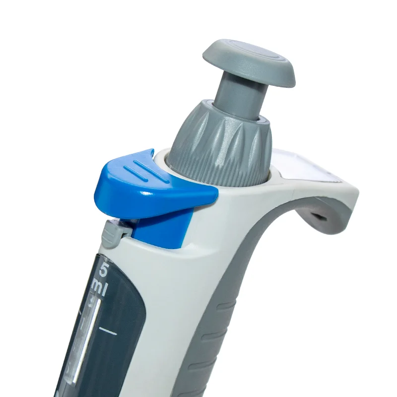 Single channel micro pipette large capacity sampler manual adjustable pipette gun 5 10ml