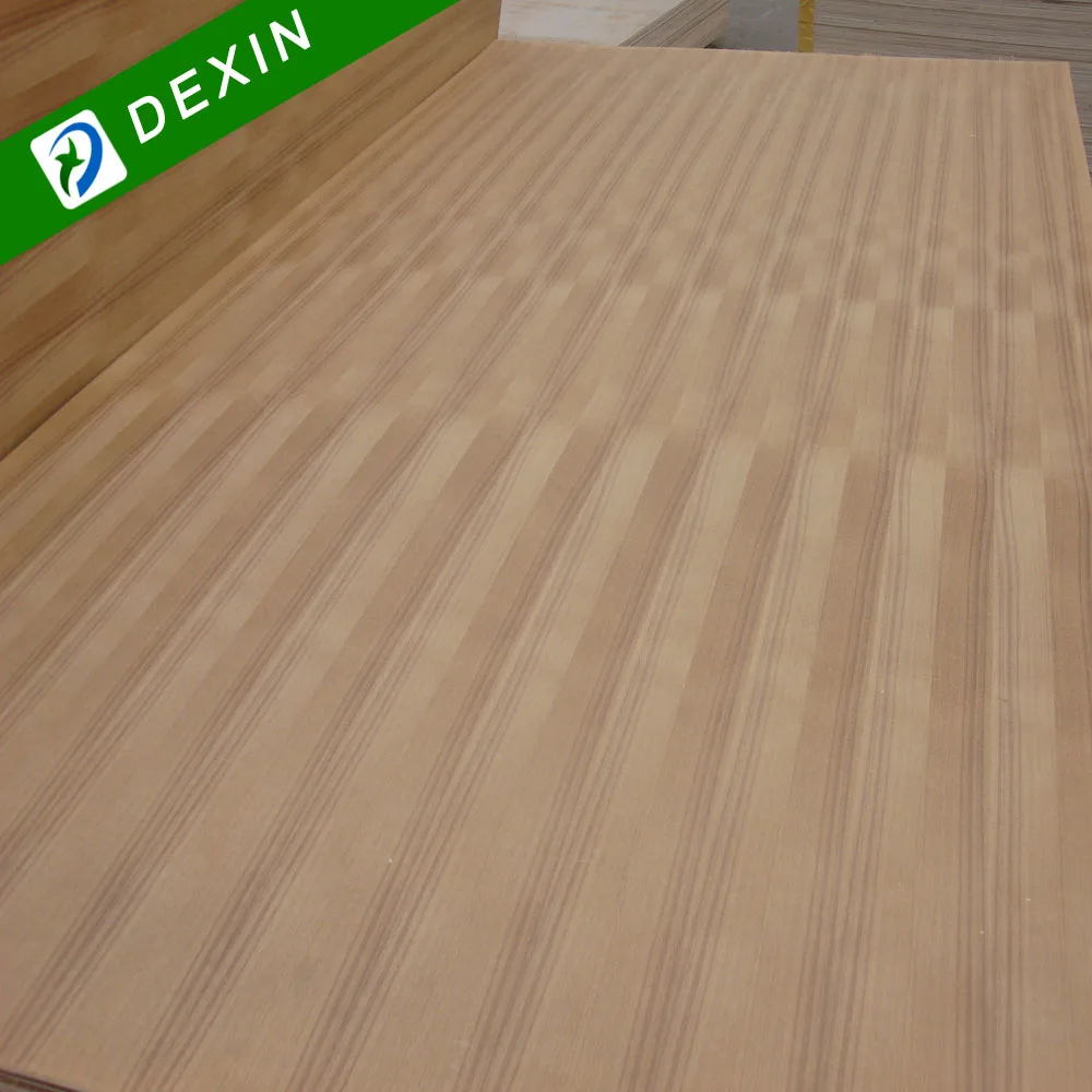 Teak Oak Mahogany Fancyl Plywood from China Factory