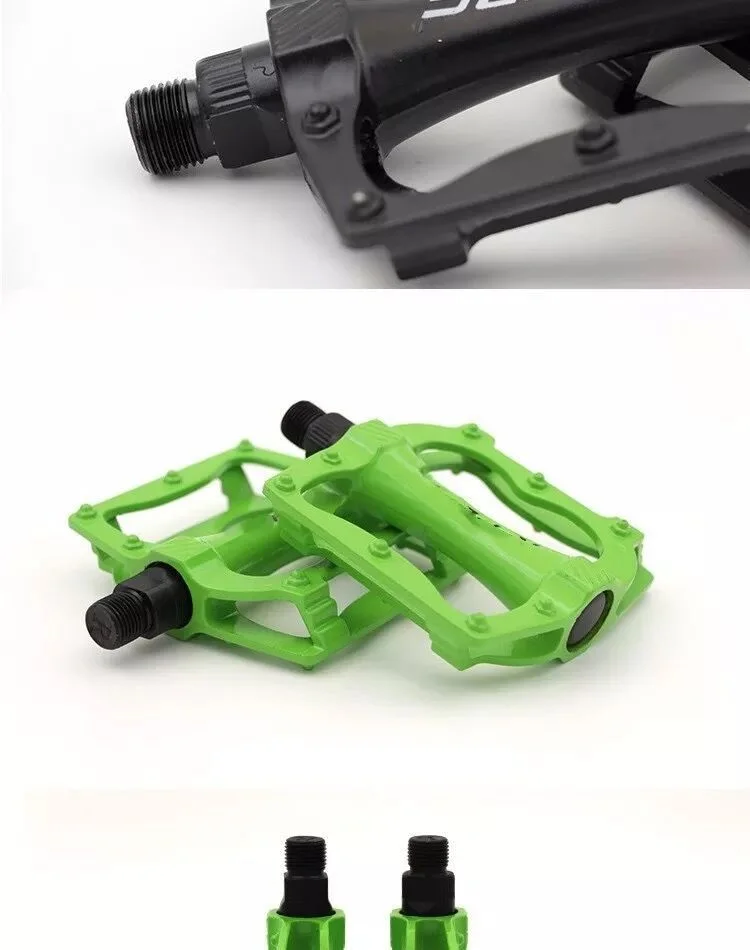 Aluminum alloy pedals mountain bike pedals foot pegs color plus boxed