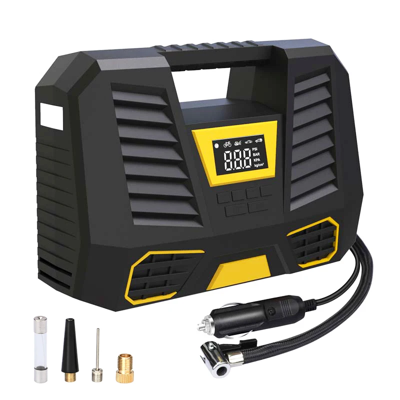 C1808-2 wireless portable tire inflator rechargeable Emergency tool