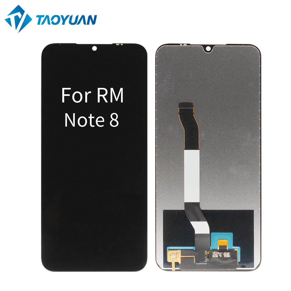 Cell Phone LCD Touch Screen Complete For Redmi Note 8,Lcd Display Screen Replacement Assembly for Redmi Note 8