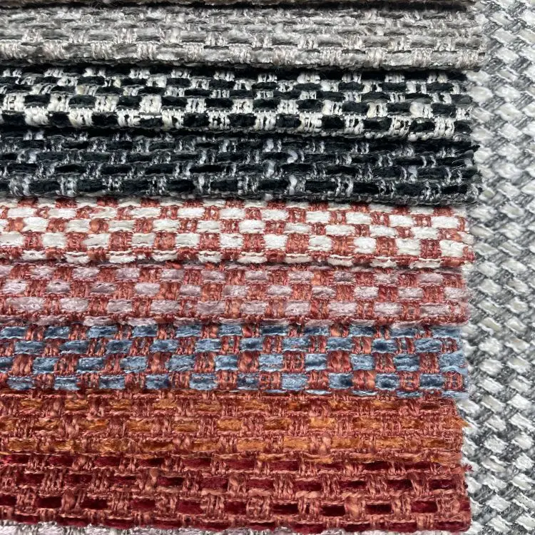 Wholesale Cheap Sofa Cushion Covers Chenille Damask Upholstery Fabric