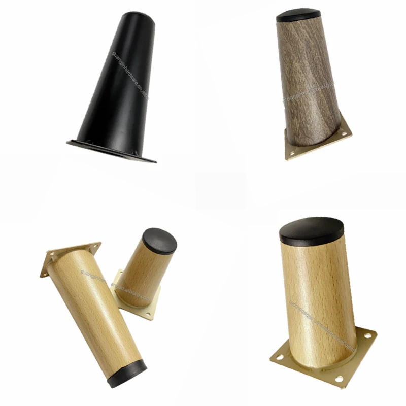 Wholesales Wood Cabinet Bed Metal Leg Leveler Sofa Furniture Leg