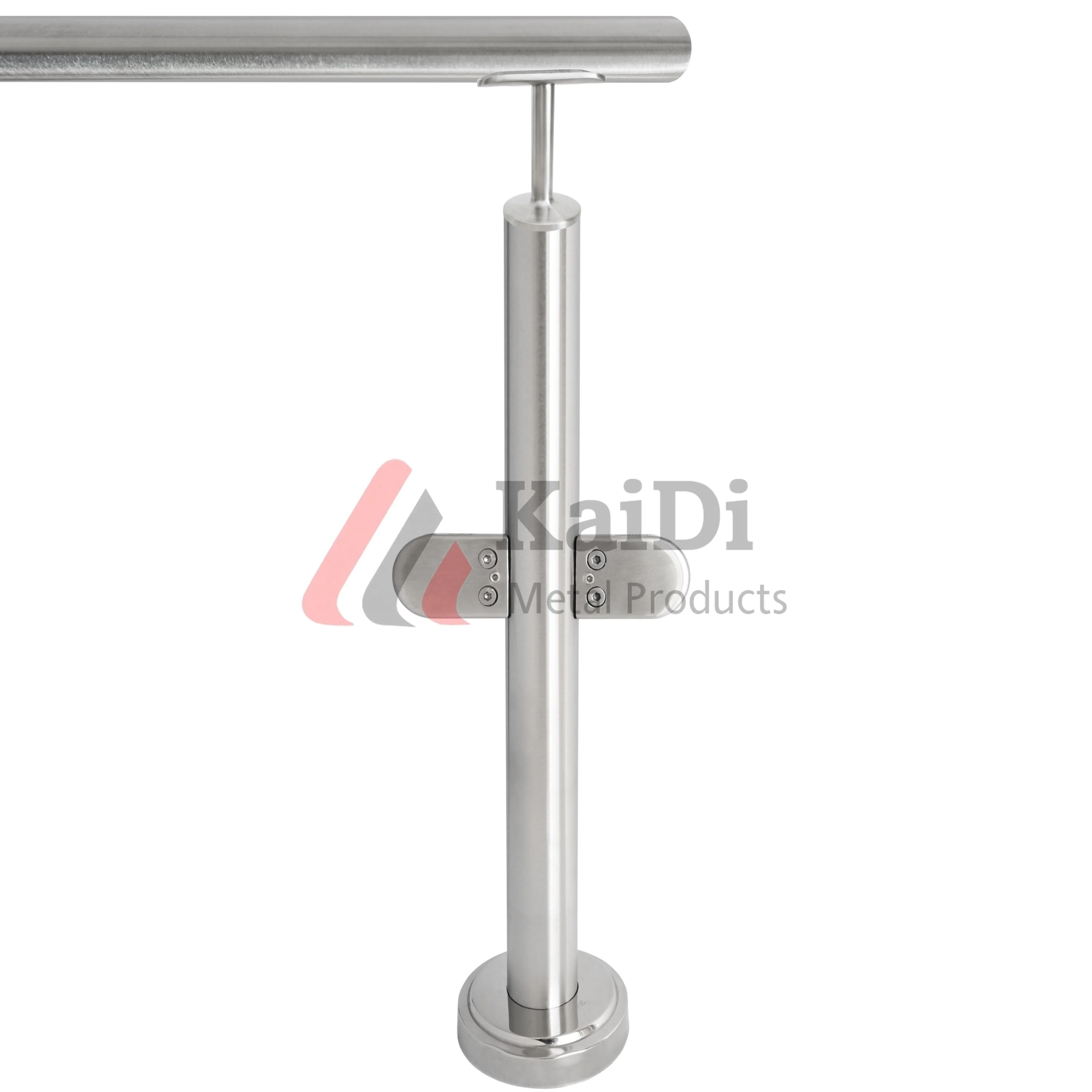 Stair handrail covers stainless steel flange cover for railing pipe
