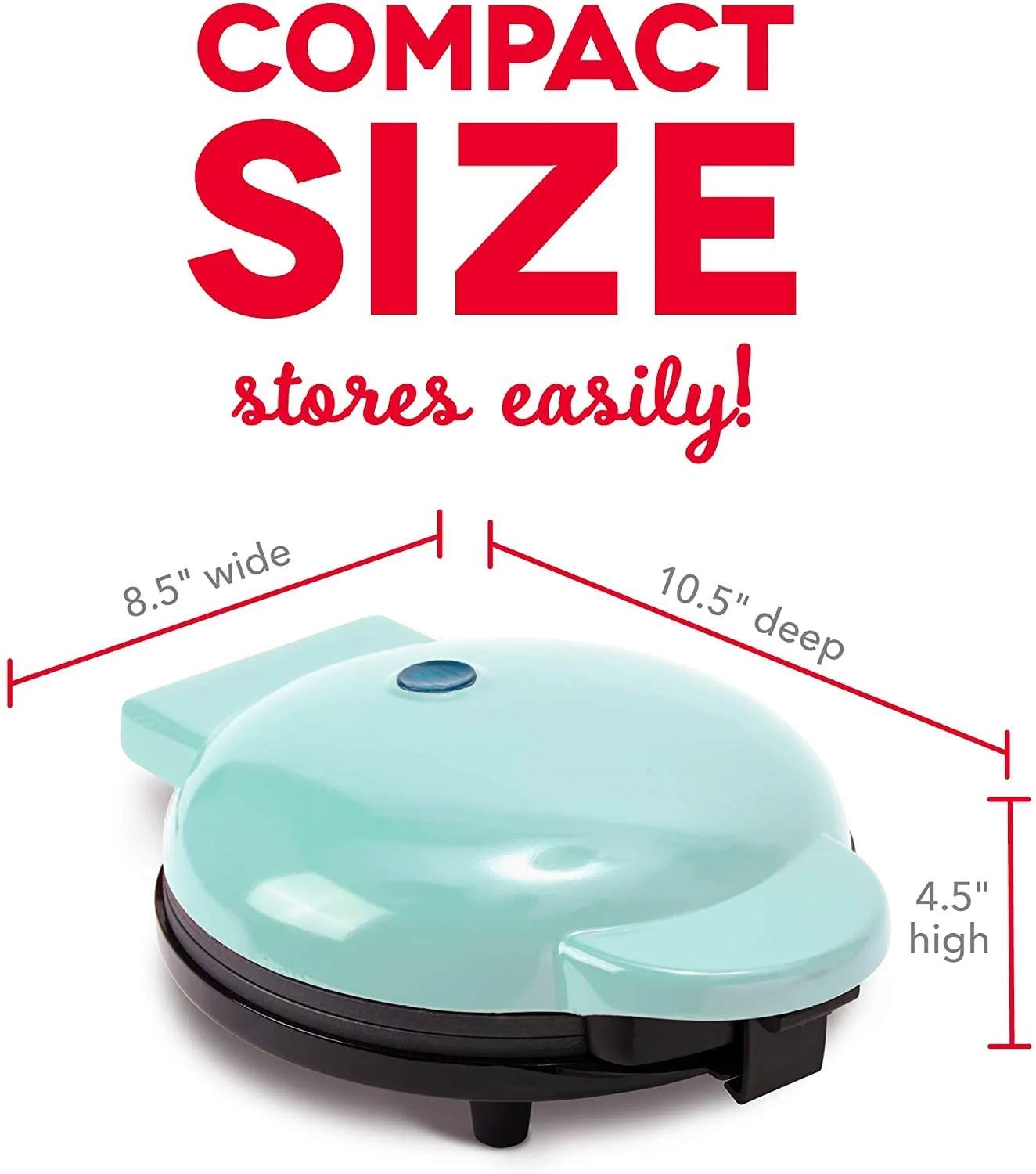  Mini Bubble Egg Cake Oven Breakfast Waffle Makers Portable Premium Non-Stick Plates Electric waffle Maker