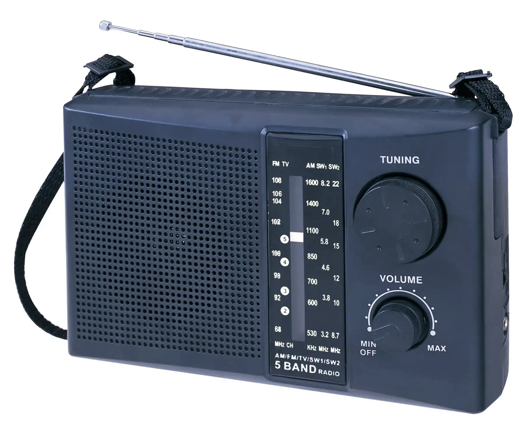 AM/FM/SW1-2 4 диапазонное радио