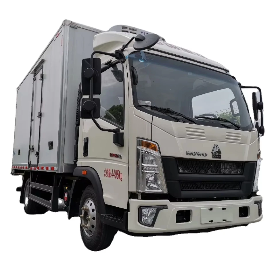 Haowo Jinniu 4.2m Weichai Blue Brand Refrigerated Car