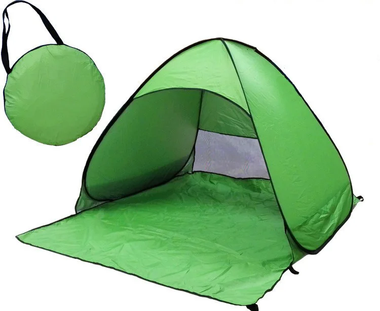 Hot Sale 2-3 Person Automatic Pop-up Speed Beach Tent Waterproof and Sunproof for Outdoor Camping & Traveling