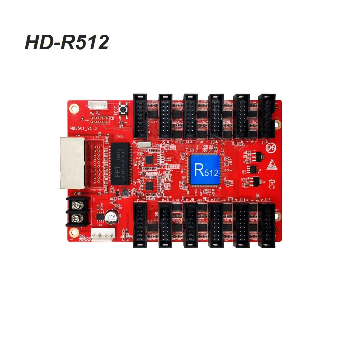 Контроллер приемной карты HD HuiDu HD-R500 R508 R512S R516 R612 для светодиодного экрана щит панельный знак видеостена