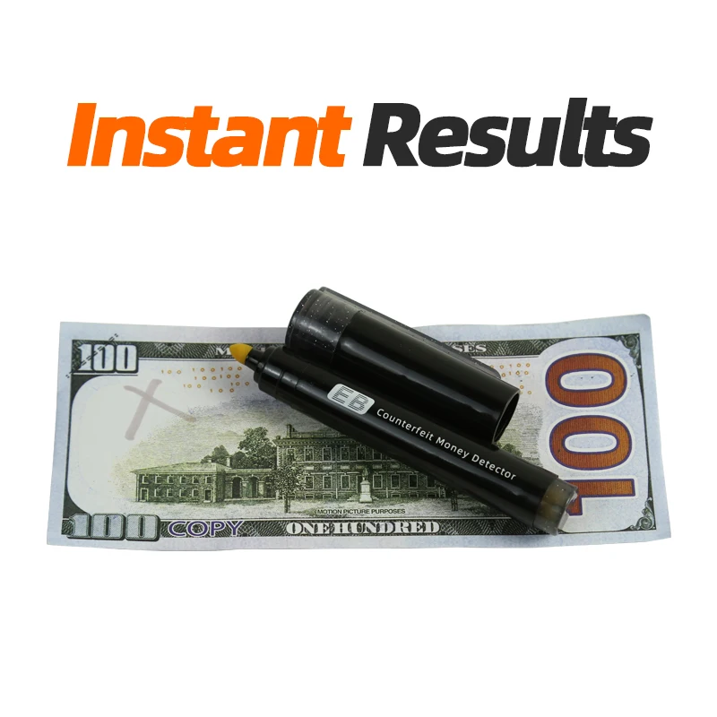 DC-1379BP-3 2 IN 1 Fake Currency Detector Custom logo portable UV money checker Marker pen for cash bill detecting