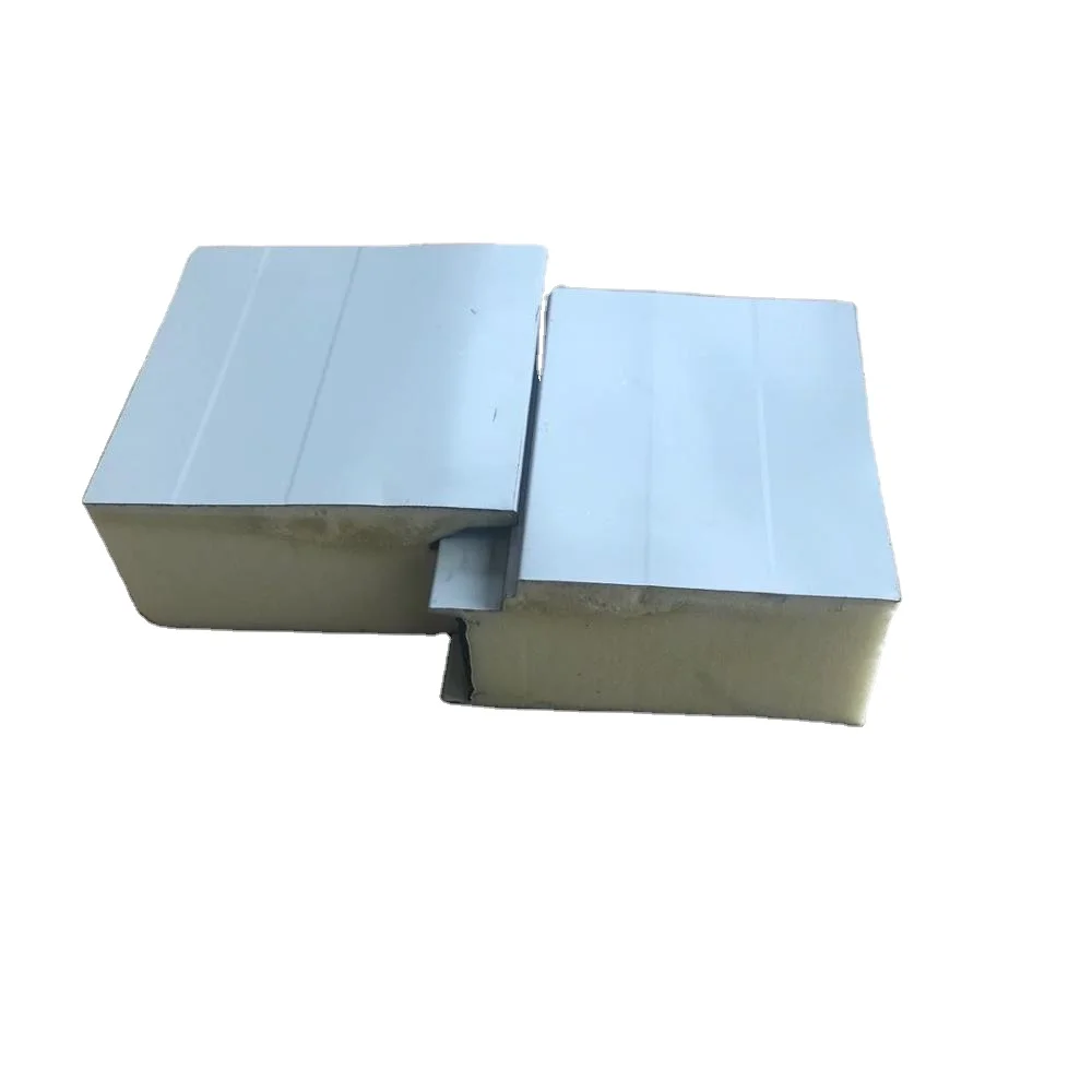 Thermal Insulation PUR/PIR PU Foam polyurethane Sandwich Panel for buildingh wall and roof cold storage room