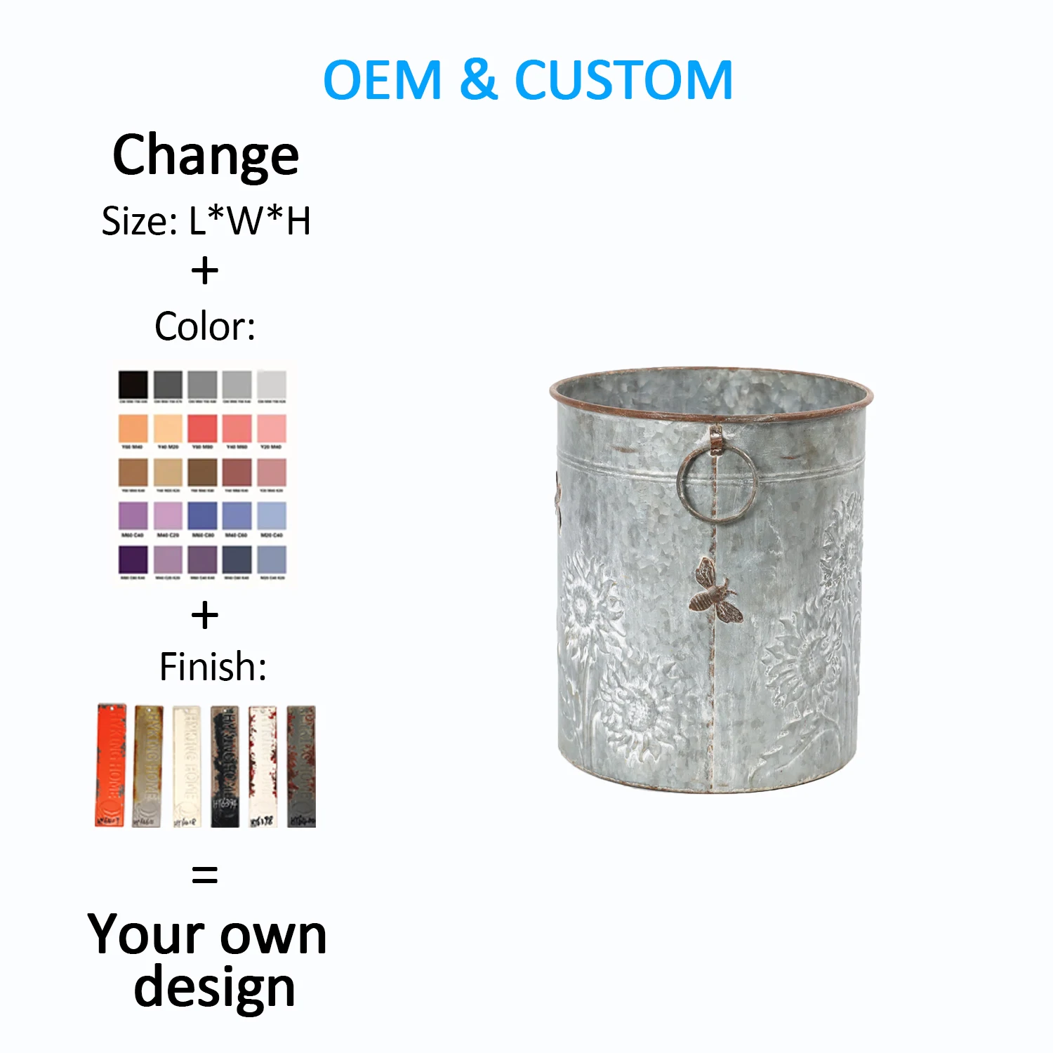 Professional Manufacturer Garden Decoration Outdoor Flower & Planters Bonsai Pots