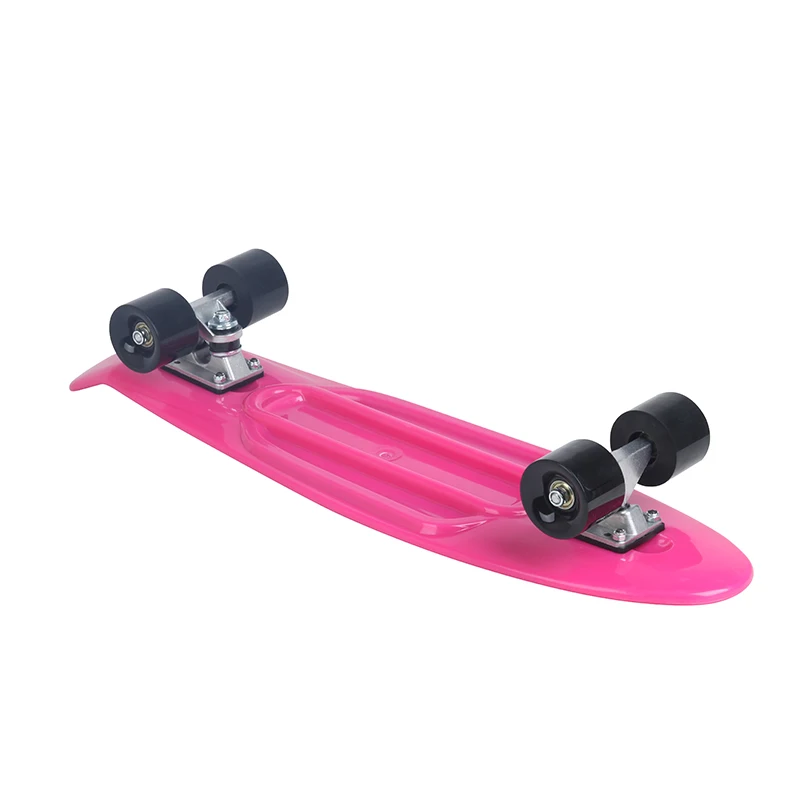 Personalized PP Material Skateboards All Terrain Skateboard 22 Inch Colors Plastic Skateboard For Adult