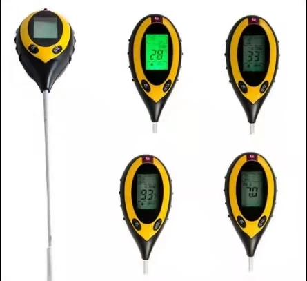 Moisture Meter Light Meter For Plants Crops Flowers Vegetable Soil Ph Meter 4-In-1 Soil Tester