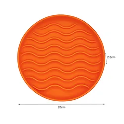 Modern Silicone Pet Dog Bowl Lick Mat Slow Eating Stop Gulping Take It Easy Dishwasher Safe Slow Feeder Dog Puzzle Feeder Bowl