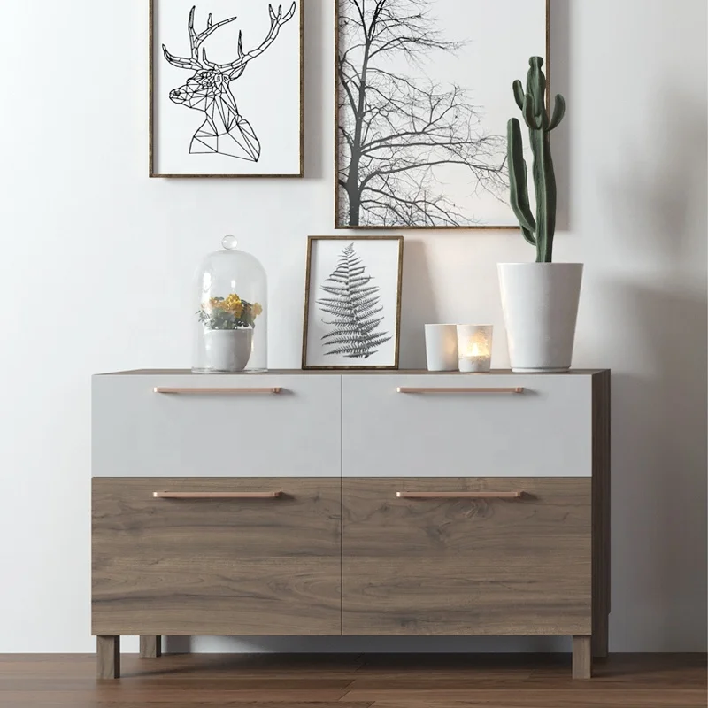 
Modern Bedroom Furniture Industrial Dressing Table MDF Melamine Corner Dresser 