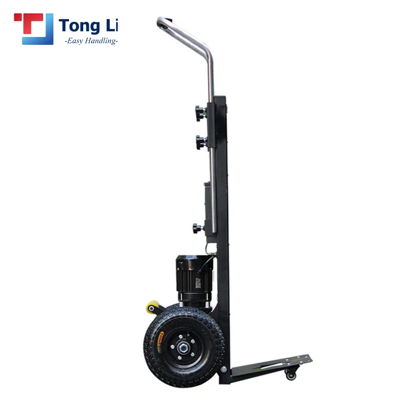 China Heavy Duty Electric Climbing Trolley Electric Stair Climber Dolly Cart Hand Truck Trolley