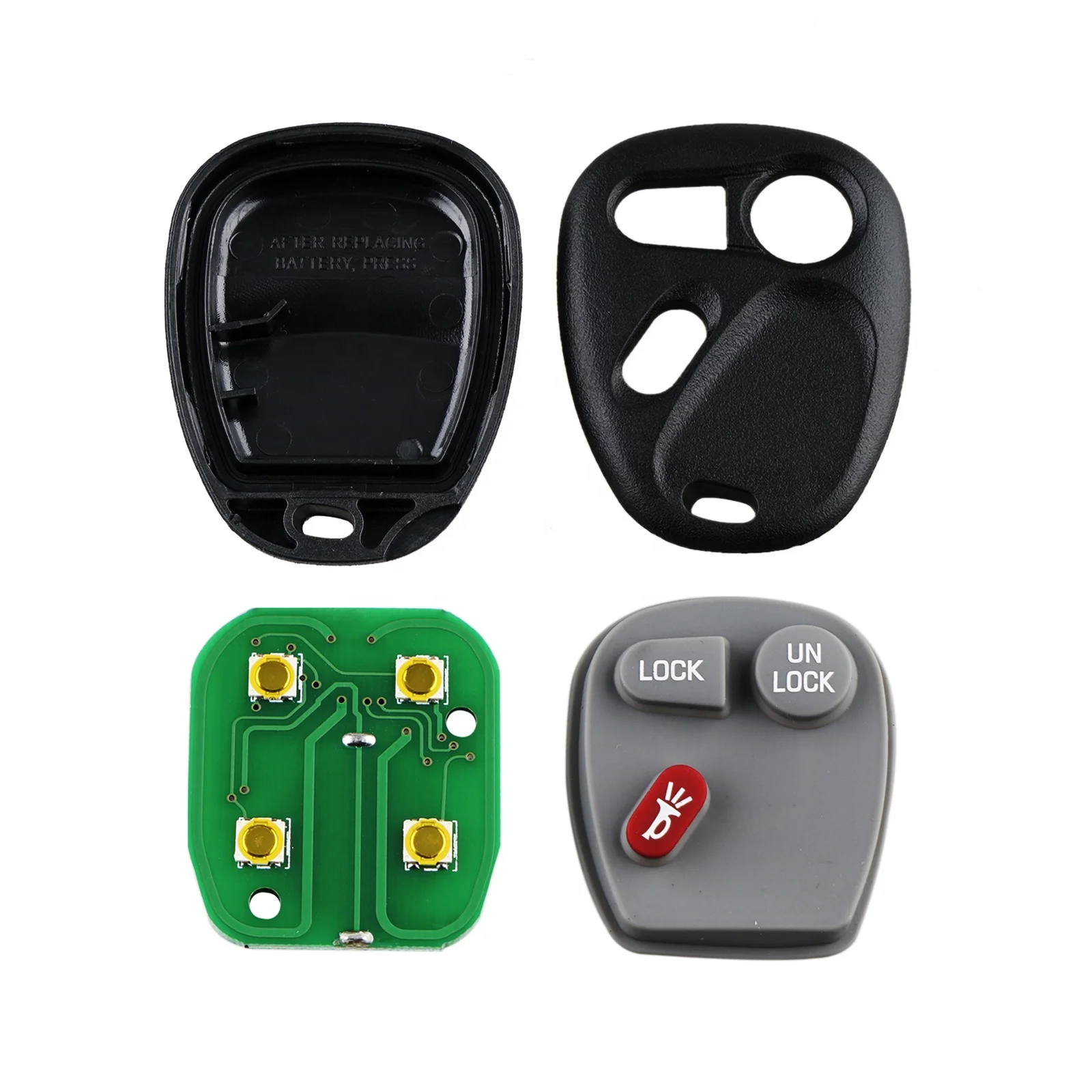 Wholesale OEM 3 Buttons Car Key Fob Remote For 2000 2001 2002 Chevrolet S10 GMC Yukon Sonoma 315MHz FCC ID:KOBUT1BT