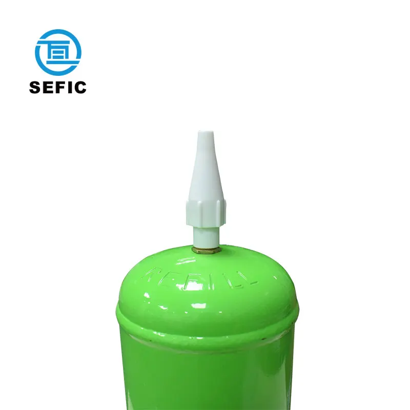 Portable 2.2L 3.3L Balloons Helium Gas Cylinder Disposable Welding Helium Cylinder for Balloon Inflating