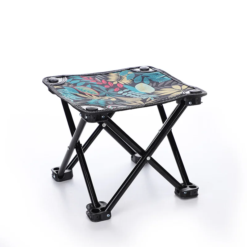Metal Folding Chair Portable Picnic Art Sketching Fishing Camping Equipment And Supplies Wholesale