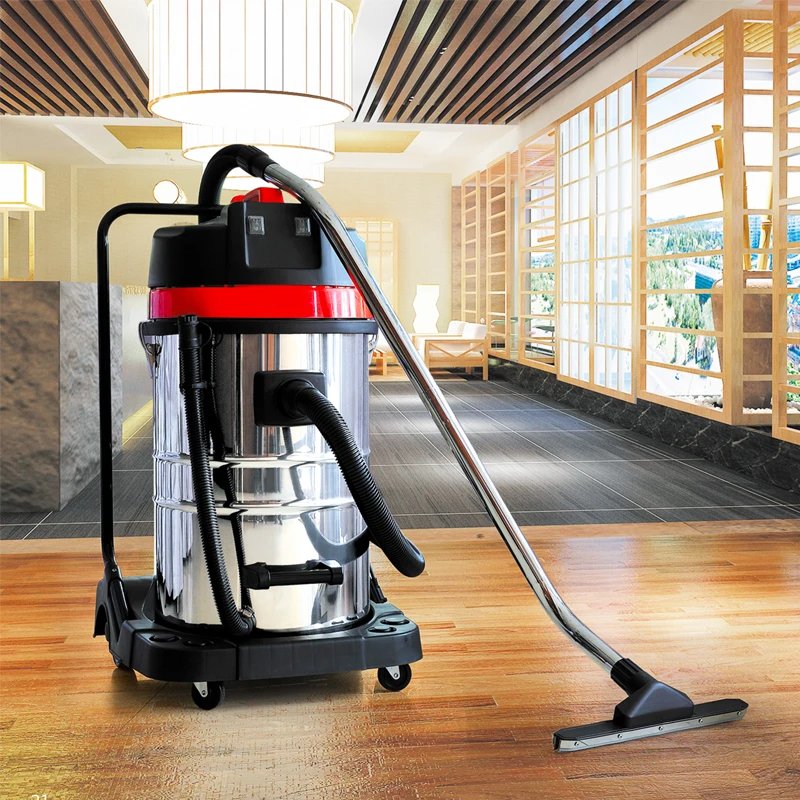 Floor Cleaning Machine 3000W 80L Powerful aspirateur voiture Wet and Dry Comercial Warehouse car Industrial Vacuum Cleaners