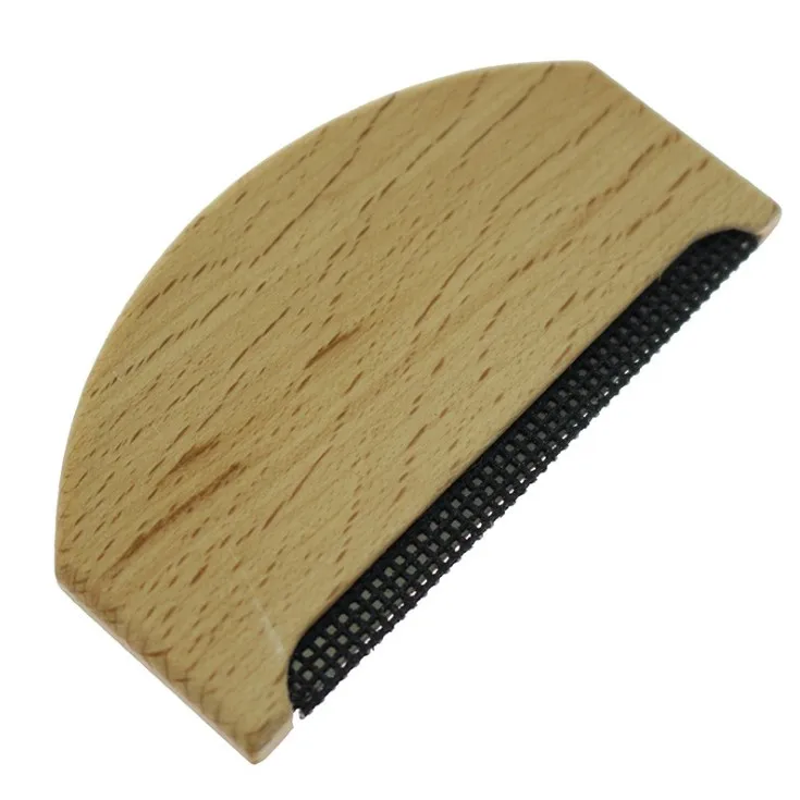 Hot Sale Brown Wool Wooden Cashmere Comb For Cloth Brush