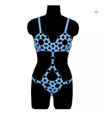 HOT SELLING Female Slave Fetish Outfit BDSM Bondage Leather Lingerie Bondage Chastity Belt