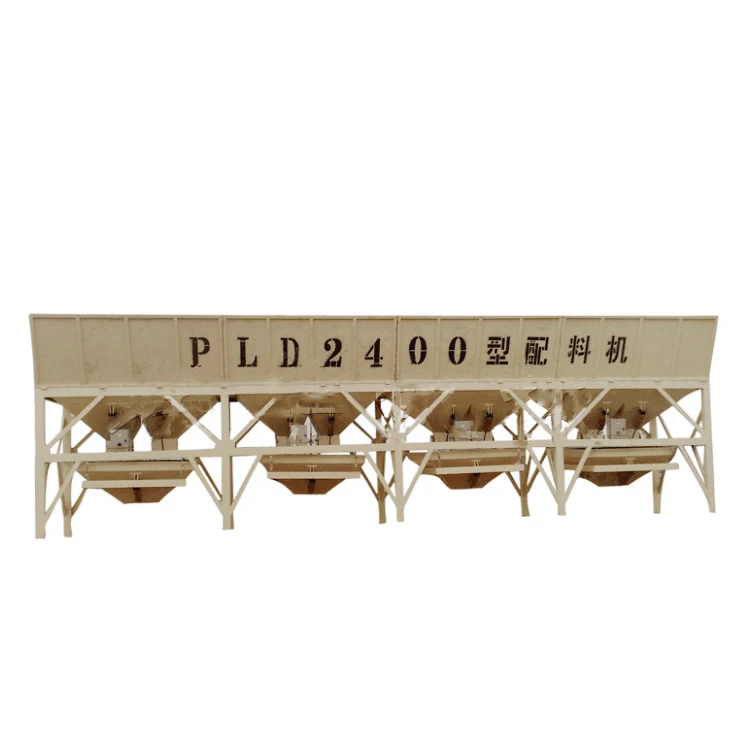 Henan Jinlong engineering construction machinery PLD 2400 concrete batching plant machine