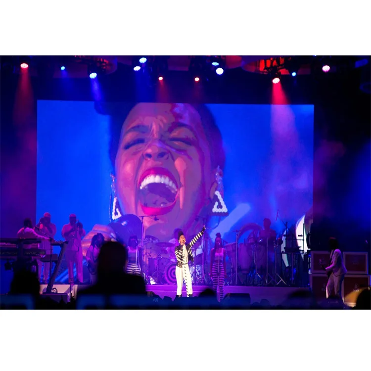 4m x 3m Waterproof Aluminum Concert Stage Background Rental Curved Led Video Panel Screen Advertising P2.97 Outdoor Led Wall