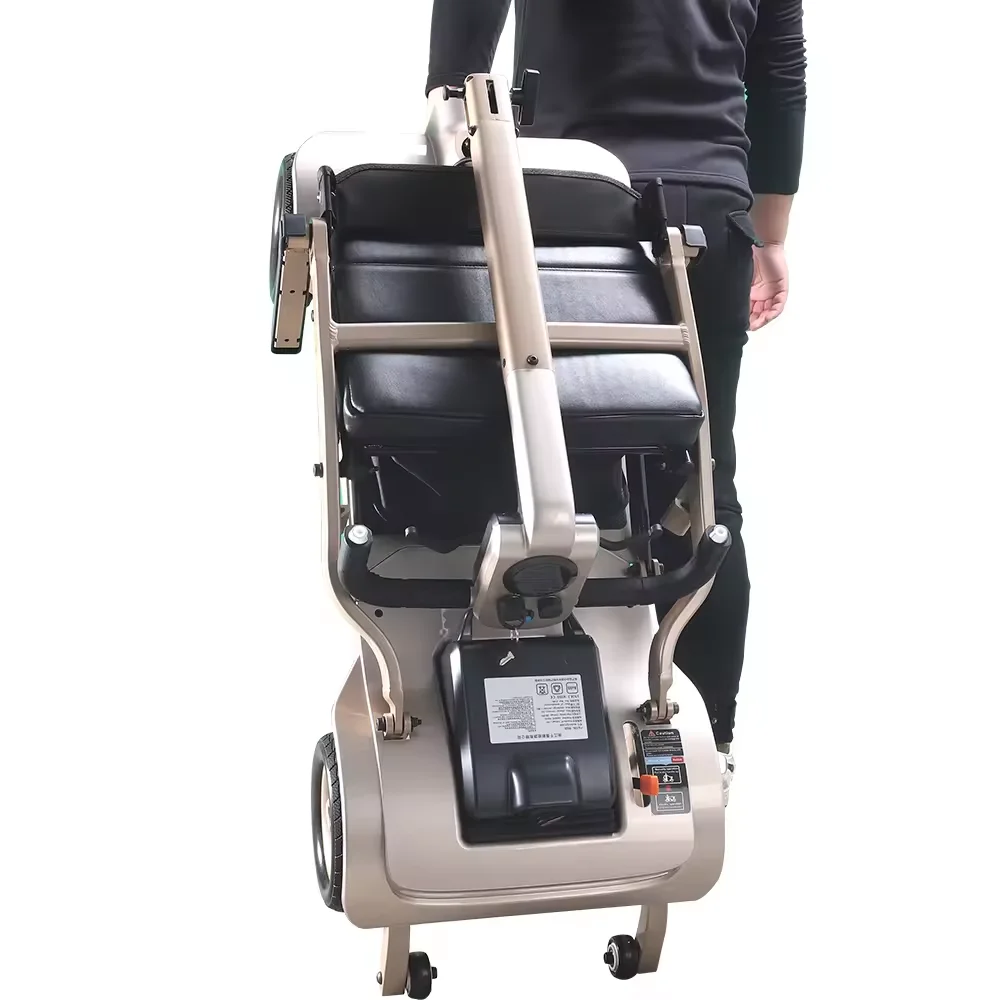 Mobility Scooter Elderly 4 Wheel Electric Portable Lightweight Folding Adult Electric Mobility Scooters with LCD Screen