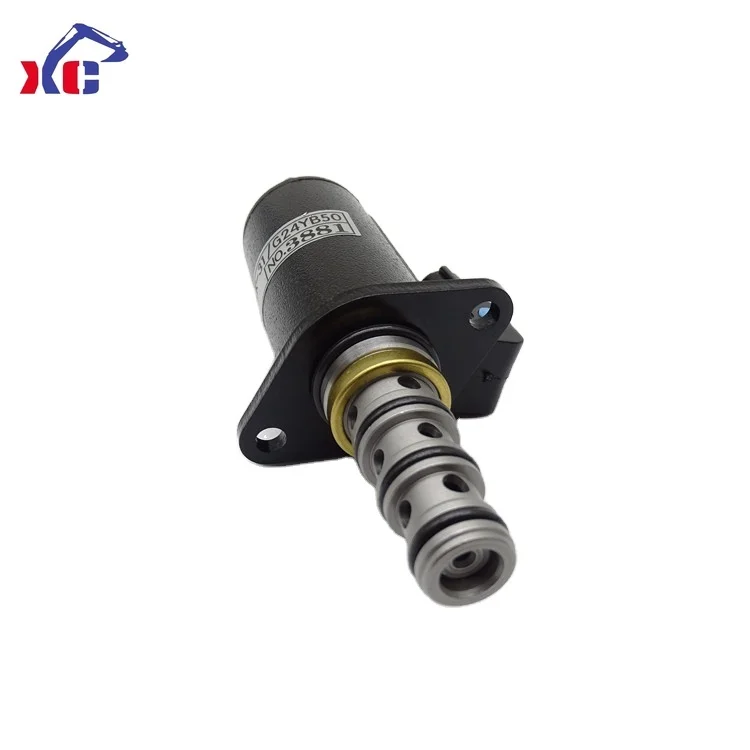 YN35V00051F1 High Quality Solenoid Valve SK200-8 Excavator Rotation Brake Solenoid Valve WE5K-31/G24YB50