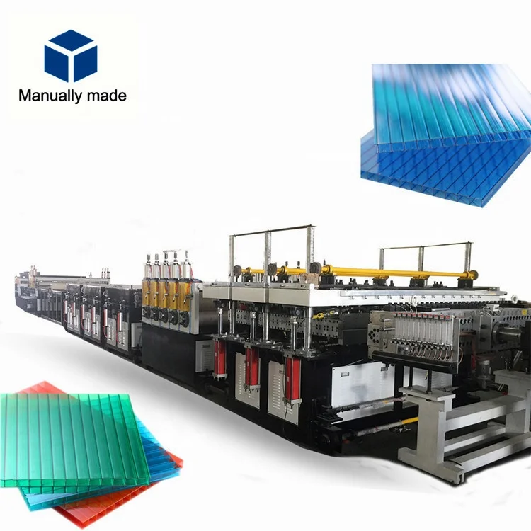 Pp Pe Plastic Hollow Corrugated Coroplast Grid Sheet Board Profile Sign Extrusion Making Machine
