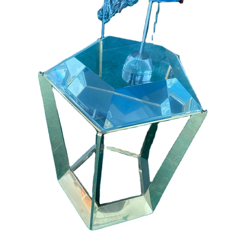 Acrylic chair High-end transparent dining chair armchair