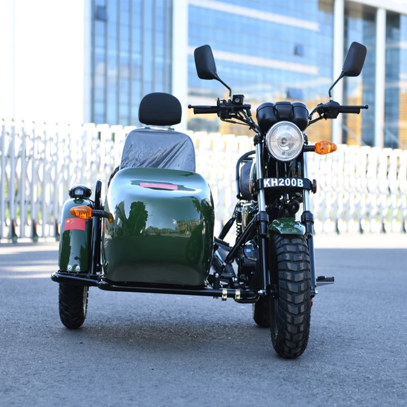 150CC/200CC max speed 59mph gasoline motorcycle sidecar