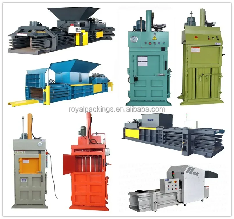 10-тонный пакетировочный пресс для сена и картона и пленки