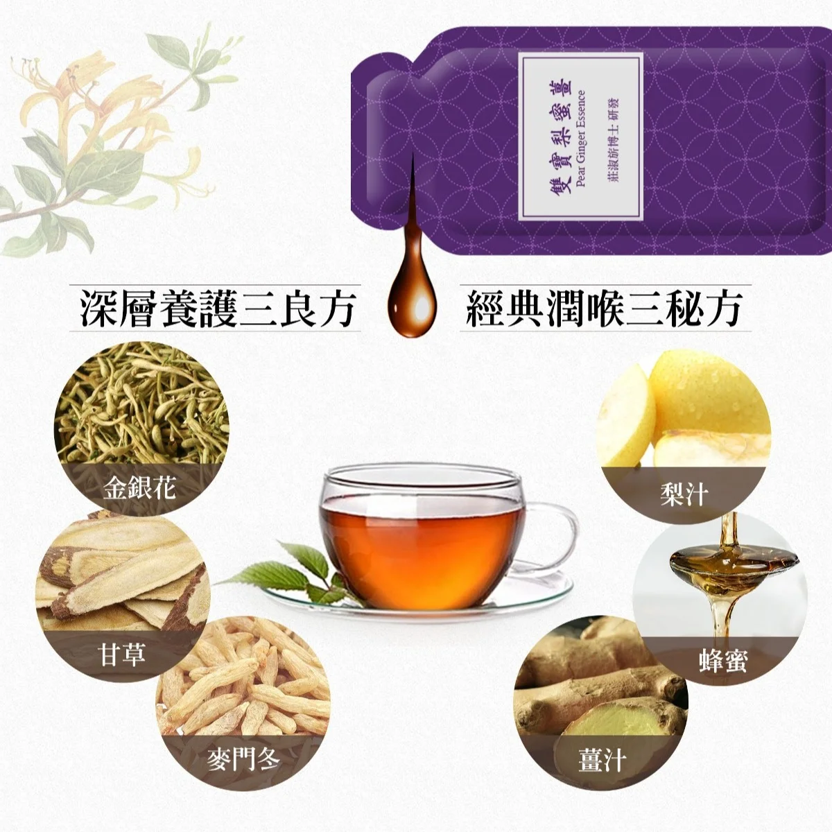 
 Китайские травы, натуральный подавитель кашля, ларингит, лекарственные средства, жидкий напиток  