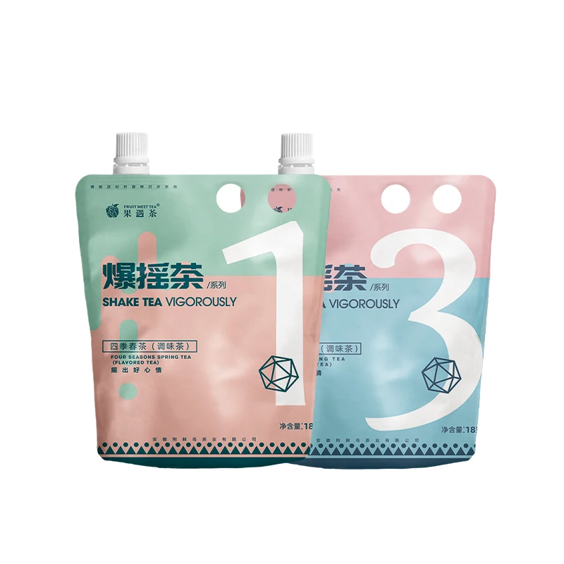 Fruit Meet Tea North American Best Seller Flavor Tea Instant Drinks Tea Bag  With Plastic Bag