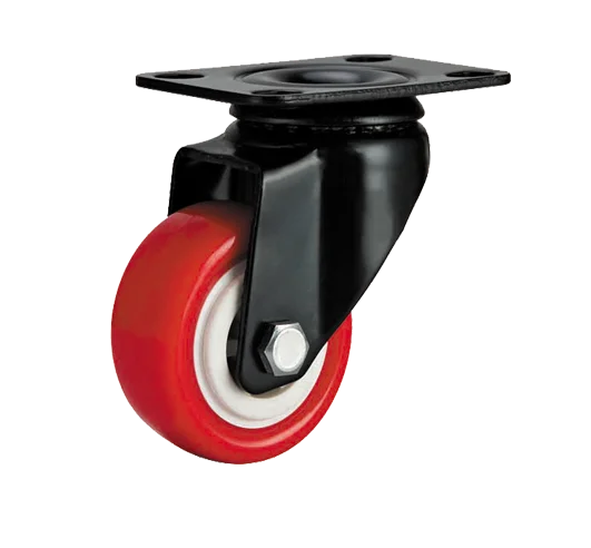 Light- Duty Caster Wheel of 1.5/2 /2.5/3 size -- with  PVC/PU/PP/TPR/TPE material caster wheel-- Double Ball Bearing