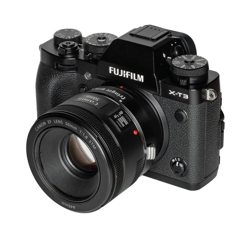 Адаптер для объектива камеры Fringer EF-FX II AF адаптер с автофокусом Canon Sigma EF на Fujifilm FX Camera